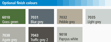 Triflex TowerSafe finish colours